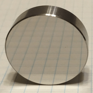 φ30SUS316板材の超鏡面仕上げ品の画像